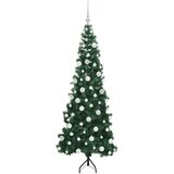  Korner Umjetno Božićno Drvo Zelena 180 cm PVC i metal | shoptok.hr