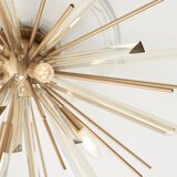 Endon 81937 - Plafonska lampa 4xE14/40W/230V, prečnik 80 cm, zlatna | Eponuda.com