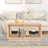  Stolić za kavu 80 x 50 x 40 cm od masivne borovine | Eponuda.com
