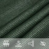  Jedro za zaštitu od sunca 160 g/m² tamnozeleno 4/5 x 4 m HDPE | shoptok.hr