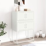  Komoda bijela 68,5x38,5x107 cm čelična | shoptok.hr