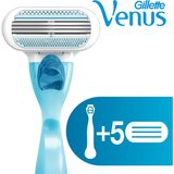Gillette Venus Smooth brivnik + nadomestne britvice 5 ks 1 kos | Shoptok.si