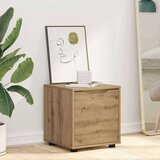 vidaXL kopalniška omarica umetni hrast 40,5 x 40 x 44 cm | Shoptok.si