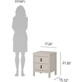 Tvilum Sivo-bež nočna omarica Madrid – | Shoptok.si