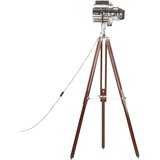 vidaXL Trinožna stoječa svetilka iz trdnega mangovega lesa 180 cm | Shoptok.si