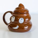  Šaljiva šolja sa poklopcem Poo, 400 ml Cene