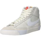 Nike Sportswear Visoke tenisice '77 Remastered' svijetlosiva / bijela