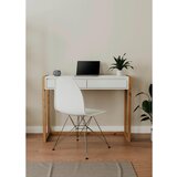MID.YOU KONZOLNA MIZICA, 100/75/35 cm bela, hrast artisan | Shoptok.si