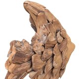  Riba Skulptura od tikovine 40x12x57 cm | shoptok.hr