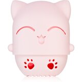 BrushArt Accessories Cutie Cat travel case with make-up sponge gobica za nanos make-upa s potovalnim etuijem | Shoptok.si