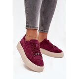 VINCEZA Suede Women's Sneakers On Platform | shoptok.hr