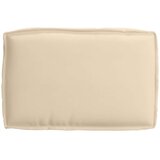  Blazina za palete za sedež Bež 60x40x8 cm Oxford tkanina, (22090396) | Shoptok.si