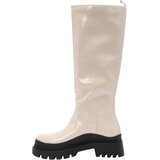 Nasty Gal Škornji bež / črna | Shoptok.si