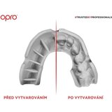 Opro Self-Fit Bronze Mouthguard, White, (20494476) | Shoptok.si