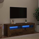  ormarić LED boja drva 120x35x40 cm konstruirano drvo | shoptok.hr