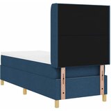  Krevet s opruga kutije s uzglavljem Plava 80 x 200 cm tkanina | shoptok.hr