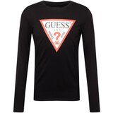 Guess Majica svijetlocrvena / crna / bijela cijene