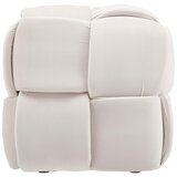 Bessagi Home Tabure Ella, Bež, Žamet | Shoptok.si