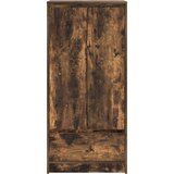 Ormarić s ladicom dimljeni hrast 55,5x34x119,5 cm | shoptok.hr