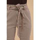 Marisse Women's Trousers L-Sp-4015 Brown_Off White | ePonuda.com