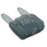 Hansor ASP-M02 mini plosnati osigurač 2 A siva 1 St. Cijene