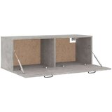  Zidni ormarić boja betona 100x36 5x35 cm od konstruiranog drva | shoptok.hr