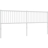  Metalno zamjensko uzglavlje bijelo 200 cm | shoptok.hr