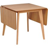 Livetastic JEDILNA MIZA, masivno les kavčukovca barve hrasta | Shoptok.si