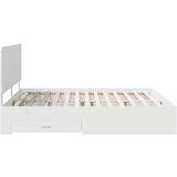  Okvir za krevet Bijelo 200 x 200 cm Konstruirano drvo | shoptok.hr