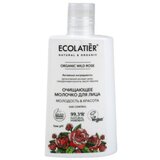 ECOLATIER mleko za čišćenje lica protiv bora sa eteričnim uljima divlje ruže i vitaminom e Cene