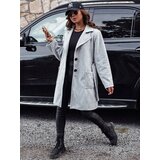 DStreet Płaszcz damski QASAR jasnoszary | Shoptok.si