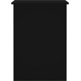  Radni stol crni 100 x 55 x 75 cm od konstruiranog drva | shoptok.hr