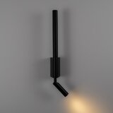 Brilagi LED zidno spot svetlo VIXON LED/3W/230V + LED/5W crna CRI 90 | Eponuda.com