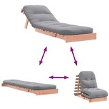  Futon na razvlačenje s madracem 60x206x11 cm masivna duglazija | Eponuda.ba