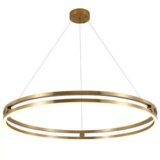 Toolight Viseći luster LHJ015-CP, 60 cm, zlatna | shoptok.hr