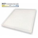 Mitea Lighting led panel beli 36-40-48W 9u1 3CCT 3000/4000/6500K ram nadgradni 600x600 backside light ~4320lm M203427-N-B1 Cene