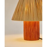 Kave Home Stolna lampa u prirodnoj boji/boja terakote (visina 25 cm) Pulmi – | shoptok.hr