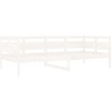  Dnevni ležaj bijeli od masivne borovine 90 x 200 cm | shoptok.hr