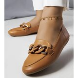 Gemre Brown loafers with chain for Mom | Shoptok.si
