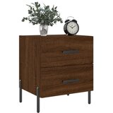  Noćni ormarići 2 kom boja hrasta 40x35x47,5cm konstruirano drvo | shoptok.hr