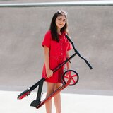 BOLDCUBE Trotinet za decu Big Burgundy 2 točka do 100kg crna/bordo | Eponuda.com