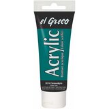  Akrilna boja el greco 75 ml viridian green Cene