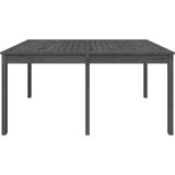  Vrtni stol sivi 159 5 x 82 5 x 76 cm od masivne borovine | shoptok.hr