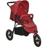  Otroški voziček rdeč jeklen | Shoptok.si