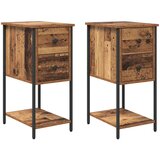  Noćni ormar 2 pcs Staro drvo 32 x 42 x 70 cm Konstruirano drvo | Eponuda.ba