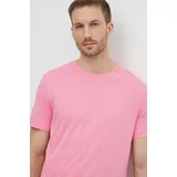 United Colors Of Benetton Bombažna kratka majica moški, roza barva
