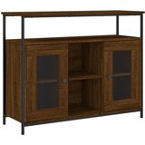 Maison Chic Komoda - Predalnik rjavi hrast 100x35x80 cm inženirski les, (21717820) Cene