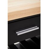 Premier Housewares Servirni voziček na kolesih iz masivnega kavčukovca 48x105 cm Frankfurt – | Shoptok.si
