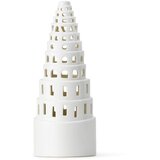 Kähler Design bijeli keramički božićni svijećnjak Lighthouse, ø 9 cm Cijene
