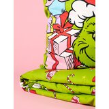 Sinsay Pamučna božićna posteljina s printom Grinch | shoptok.hr